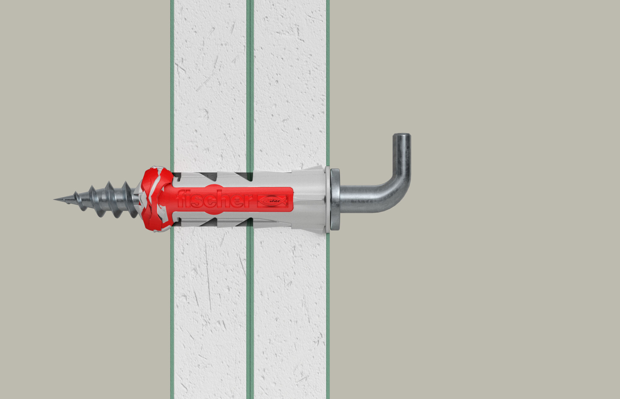 fischer DuoPower 10 x 50 WH with angle hook